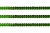 Пайетки "ОмТекс" на нитях, SILVER-BASE, 6 мм С / упак.73+/-1м, цв. 4 - зеленый - купить в Новокуйбышевске. Цена: 484.77 руб.