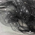 Сетка Фатин Глитер Спейс, 12 (+/-5) гр/м2, шир.150 см, 16-167/черный - купить в Новокуйбышевске. Цена 184.03 руб.