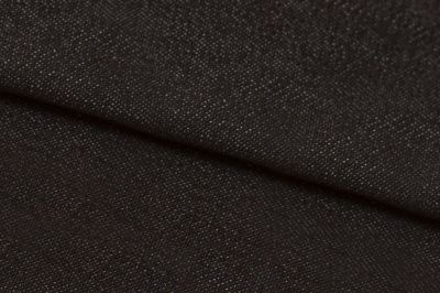 Ткань джинсовая №96, 160 гр/м2, шир.148см, цвет чёрный - купить в Новокуйбышевске. Цена 350.42 руб.