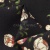 Плательная ткань "Фламенко" 3.1, 80 гр/м2, шир.150 см, принт растительный - купить в Новокуйбышевске. Цена 239.03 руб.
