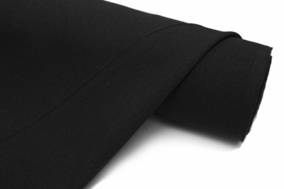 Ткань костюмная 25332 2031, 167 гр/м2, шир.150см, цвет чёрный - купить в Новокуйбышевске. Цена 339.33 руб.