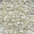 0404-5146А-Полубусины пластиковые круглые "ОмТекс", 8 мм, (уп.50гр=365+/-3шт), цв.065-молочный - купить в Новокуйбышевске. Цена: 63.46 руб.