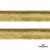 Кант атласный 136, шир. 12 мм (в упак. 65,8 м), цвет золото - купить в Новокуйбышевске. Цена: 433.08 руб.