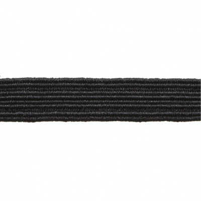 Резинка продежка С-52, шир. 7 мм (20 шт/10 м), цвет чёрный - купить в Новокуйбышевске. Цена: 1 338.93 руб.