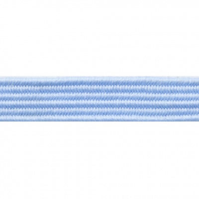 Резиновые нити с текстильным покрытием, шир. 6 мм ( упак.30 м/уп), цв.- 108-голубой - купить в Новокуйбышевске. Цена: 155.22 руб.
